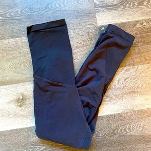 Black motherhood maternity leggings